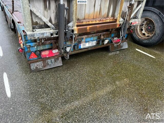 Tieflader Kel-Berg Machine trailer w/ Hydraulic driving bridge