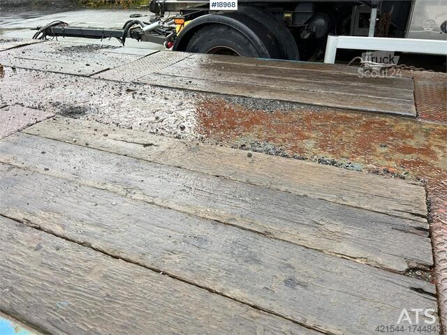 Tieflader Kel-Berg Machine trailer w/ Hydraulic driving bridge