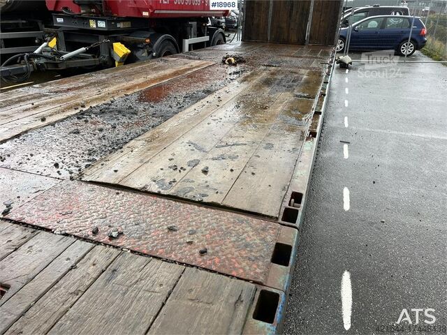 Tieflader Kel-Berg Machine trailer w/ Hydraulic driving bridge