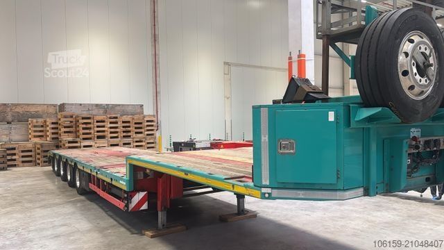Низкорамный полуприцеп MEUSBURGER MTS-4  Ausziehbar 13400 - 18000 mm 2 x Lenk  Tüv