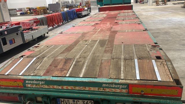 Низкорамный полуприцеп MEUSBURGER MTS-4  Ausziehbar 13400 - 18000 mm 2 x Lenk  Tüv