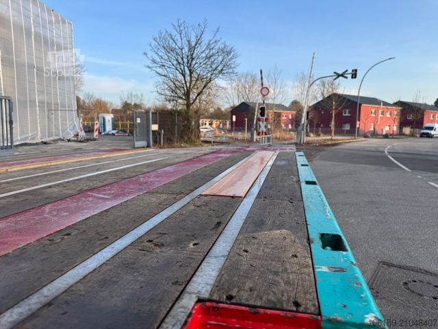 Низкорамный полуприцеп MEUSBURGER MTS-4  Ausziehbar 13400 - 18000 mm 2 x Lenk  Tüv