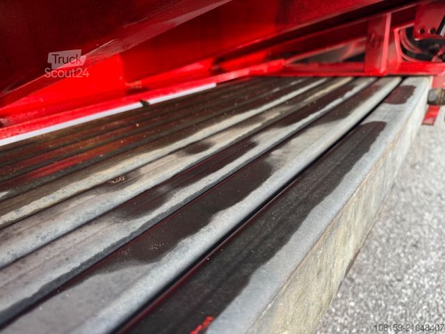 Низкорамный полуприцеп MEUSBURGER MTS-4  Ausziehbar 13400 - 18000 mm 2 x Lenk  Tüv