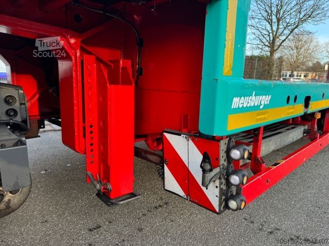 Низкорамный полуприцеп MEUSBURGER MTS-4  Ausziehbar 13400 - 18000 mm 2 x Lenk  Tüv