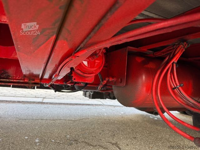 Низкорамный полуприцеп MEUSBURGER MTS-4  Ausziehbar 13400 - 18000 mm 2 x Lenk  Tüv