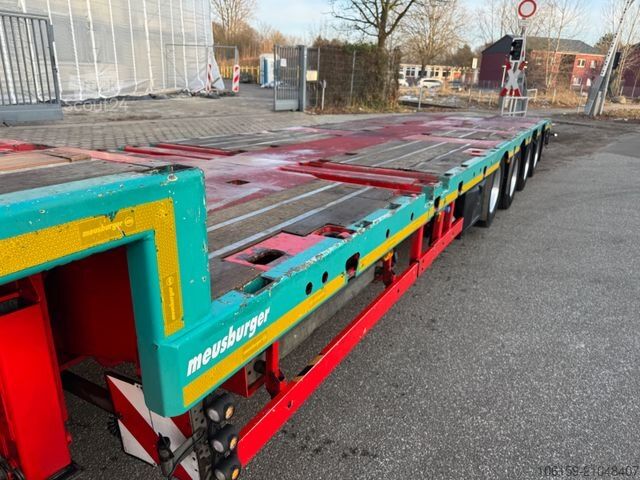 Низкорамный полуприцеп MEUSBURGER MTS-4  Ausziehbar 13400 - 18000 mm 2 x Lenk  Tüv