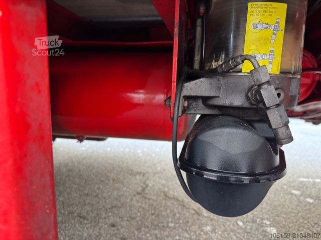 Низкорамный полуприцеп MEUSBURGER MTS-4  Ausziehbar 13400 - 18000 mm 2 x Lenk  Tüv