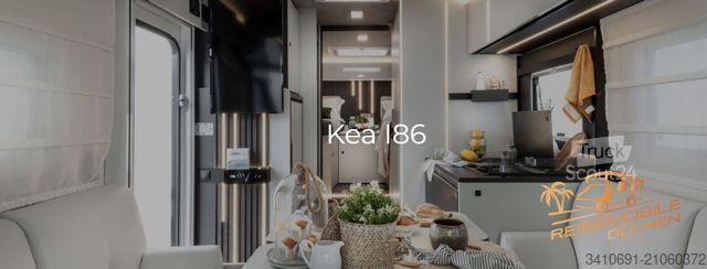 Kamper zintegrowany MOBILVETTA Kea I86 verfügbar ab ca. 06.2026!