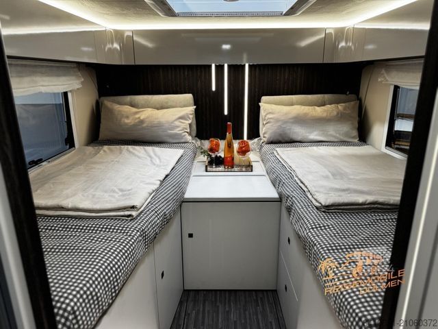 Integreret autocamper MOBILVETTA Kea I86 RFK Navi Solar 32 TV WiFi Alde Lithium