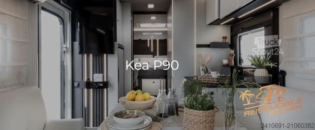 Polintegriran avtodom MOBILVETTA Kea P90 NB ACC Navi Solar TV Lithium Truma 6E