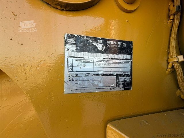 Οδοστρωτήρας CATERPILLAR 963D Laderaupe / Schutz Belüftung