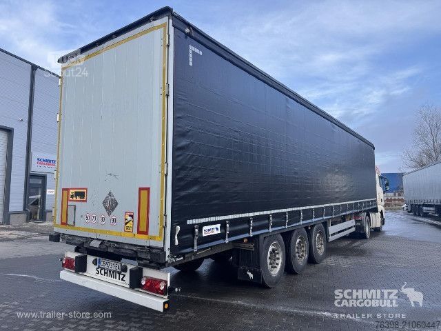 Open semitrailer with tarp Schmitz Cargobull Curtainsider Standard