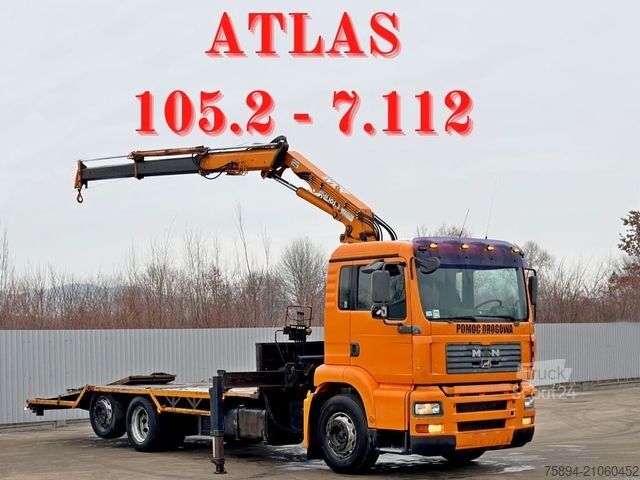Autómentő MAN TGA 26.360 * ATLAS 105.2 - 7.112 * TOPZUSTAND