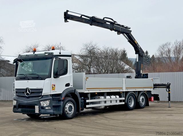 Kamyon üzerine monteli vinç MERCEDES-BENZ ANTOS 2540* HIAB 144 BS - 2 HIDUO /FUNK