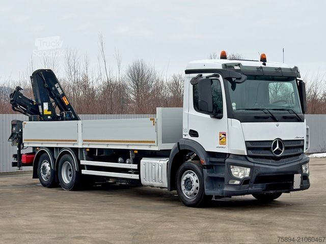 Kamyon üzerine monteli vinç MERCEDES-BENZ ANTOS 2540* HIAB 144 BS - 2 HIDUO /FUNK