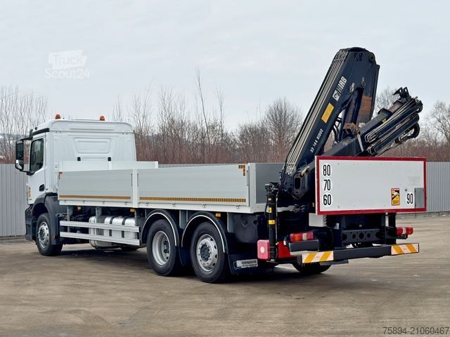 Kamyon üzerine monteli vinç MERCEDES-BENZ ANTOS 2540* HIAB 144 BS - 2 HIDUO /FUNK
