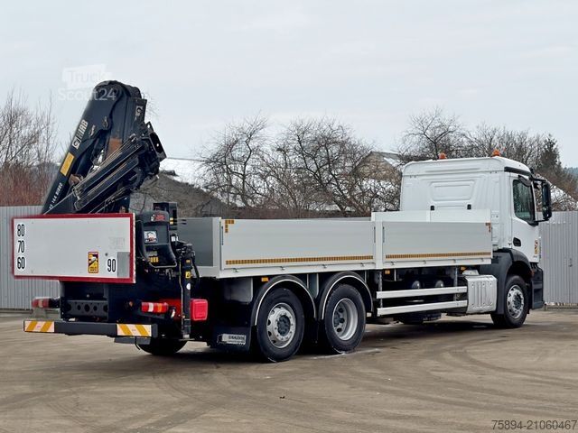 Kamyon üzerine monteli vinç MERCEDES-BENZ ANTOS 2540* HIAB 144 BS - 2 HIDUO /FUNK