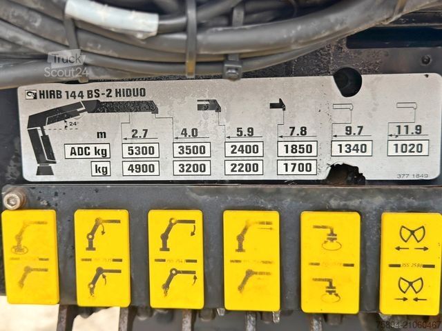 Kamyon üzerine monteli vinç MERCEDES-BENZ ANTOS 2540* HIAB 144 BS - 2 HIDUO /FUNK