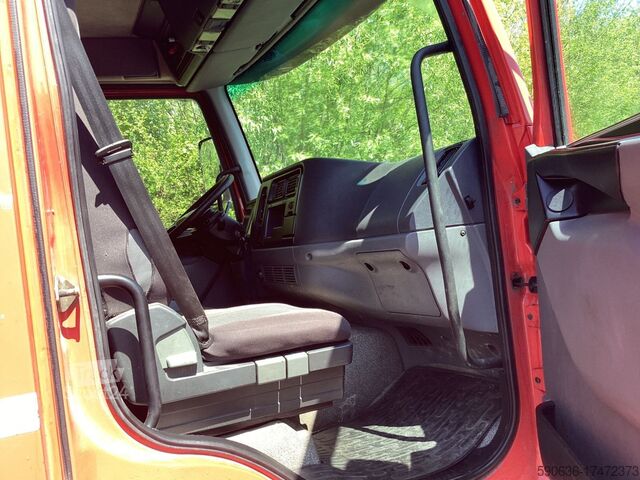 Plattformanhänger Renault Midlum 220 DCI, Klima, 6 Zylinder