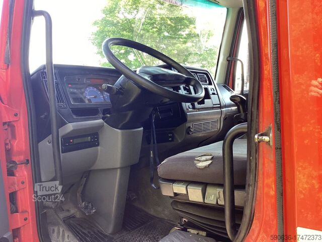 Plattformanhänger Renault Midlum 220 DCI, Klima, 6 Zylinder