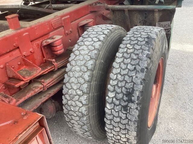 Kipper mit Kran Volvo N10, Full Steel, p, Hiab Kran