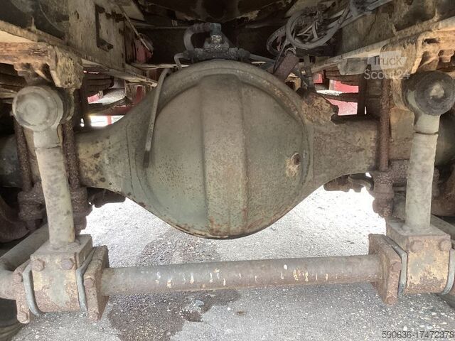 Kipper mit Kran Volvo N10, Full Steel, p, Hiab Kran