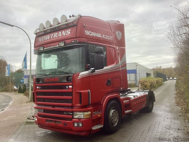 Scania 124-420, Manual Gearbox, Klima, Retarder truck tractor Scania 124-420, Manual Gearbox, Klima, Retarder