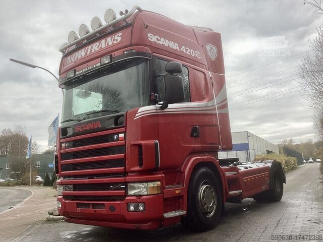 Scania 124-420, Manual Gearbox, Klima, Retarder truck tractor Scania 124-420, Manual Gearbox, Klima, Retarder