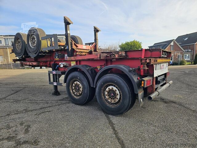 Transporte de contenedores SCHMITZ SCF 18 20 FOOT CONTAINER CHASSIS | AIR SUSP| SA...