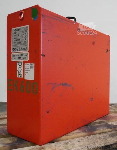 Batería de carretilla elevadora GNB 24 Volt 3 PzS 345 Ah