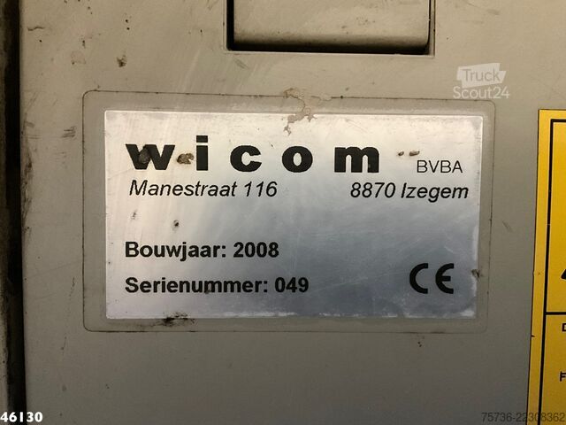 Zuigvoertuig Man TGA 33.350 6x4 Wicom Combi