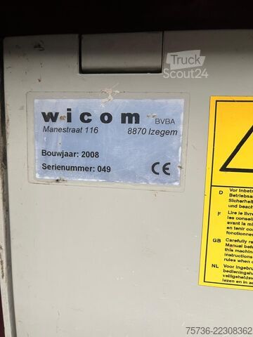 Zuigvoertuig Man TGA 33.350 6x4 Wicom Combi