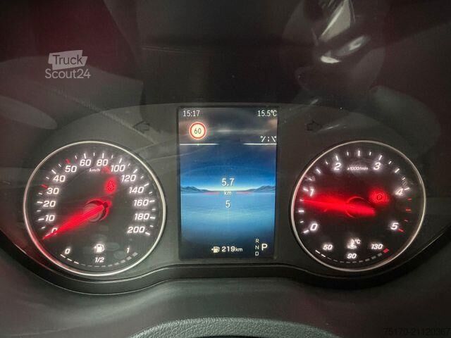 Platformwagen dubbele cabine Mercedes-Benz Sprinter 317 CDI 3665 9G DoKa AHK Klima Kamera