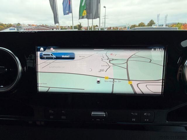 Platformwagen dubbele cabine Mercedes-Benz Sprinter 317 CDI 3665 9G DoKa AHK Klima Kamera