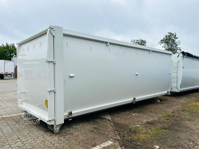 Semirremolque con caja intercambiable  RSM Abrollcontainer Schlammdicht 35m³