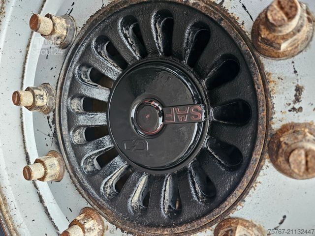 Tipper semitrailer STAS S300CX Stahl / Alu Ca.30M3