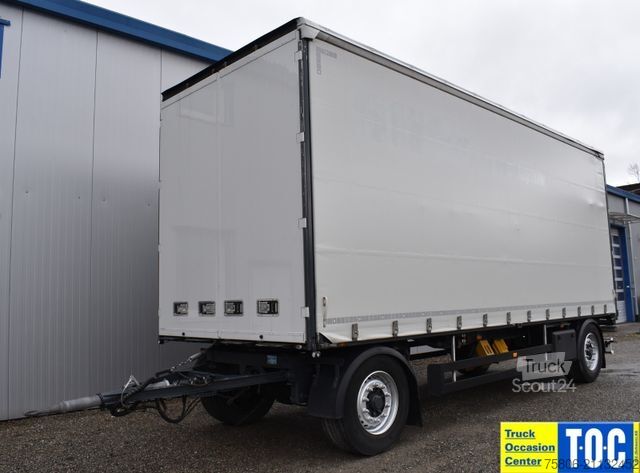 Open trailer with tarp SCHWARZMÜLLER PA 2/E Edscha Curtain BPW Durchlade