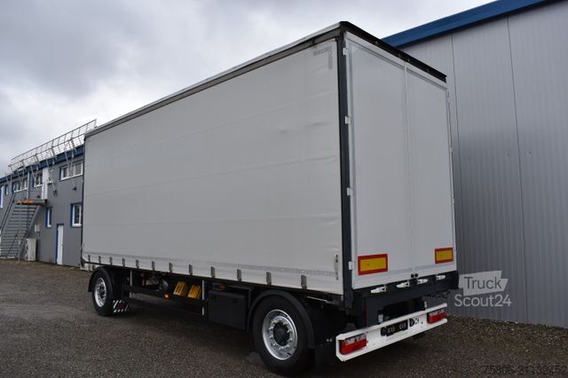 Open trailer with tarp SCHWARZMÜLLER PA 2/E Edscha Curtain BPW Durchlade