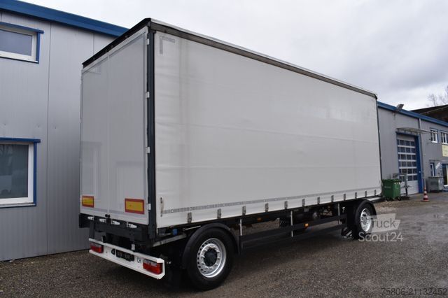 Open trailer with tarp SCHWARZMÜLLER PA 2/E Edscha Curtain BPW Durchlade