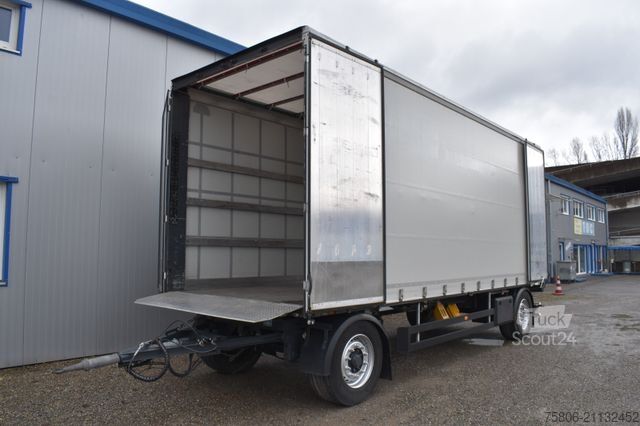Open trailer with tarp SCHWARZMÜLLER PA 2/E Edscha Curtain BPW Durchlade