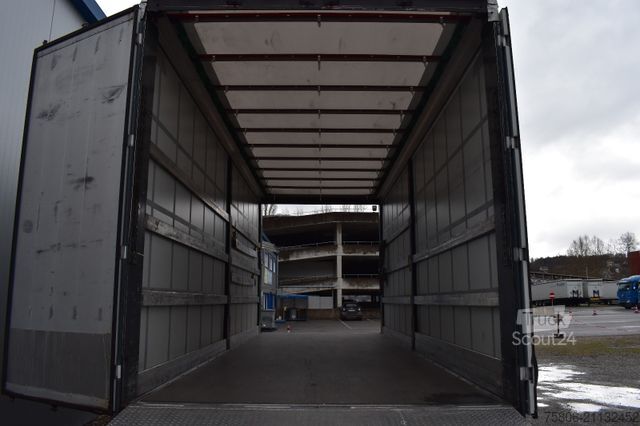 Open trailer with tarp SCHWARZMÜLLER PA 2/E Edscha Curtain BPW Durchlade