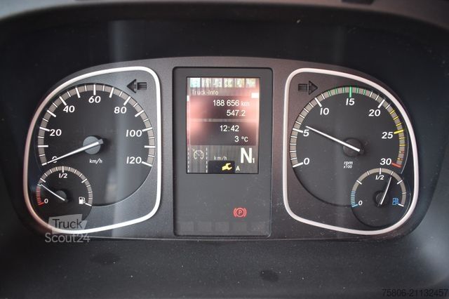 Camion frigorifique MERCEDES-BENZ Atego 1530 16t. 2-Zonen Tiefkühl Carrier LBW