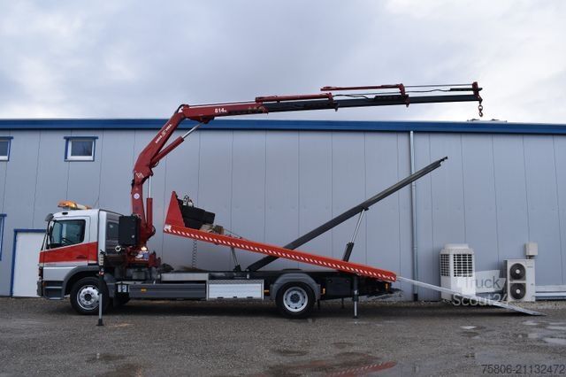 Vehicul de tractare MERCEDES-BENZ Atego 1523 Abschlepper Kran / Bergearm / Brille