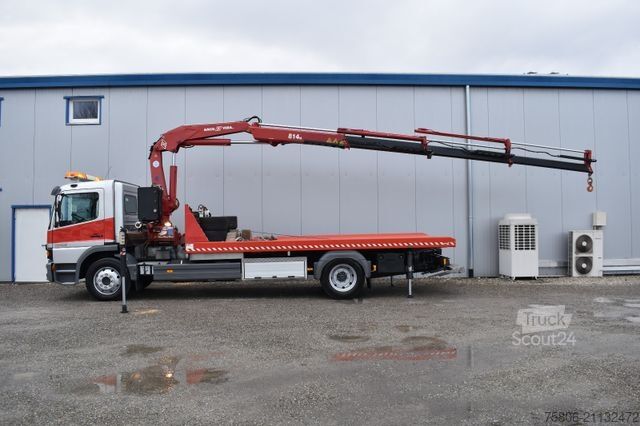 Vehicul de tractare MERCEDES-BENZ Atego 1523 Abschlepper Kran / Bergearm / Brille