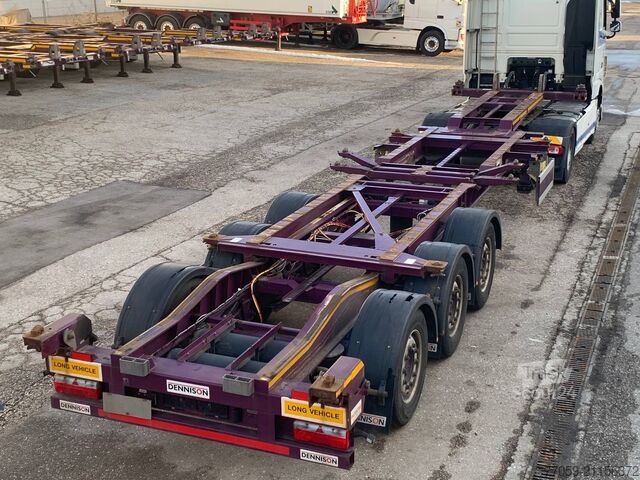 Semirimorchio a cassa mobile DENNISON Extendable 1x20'/2x20' /1x40'  (6.X)