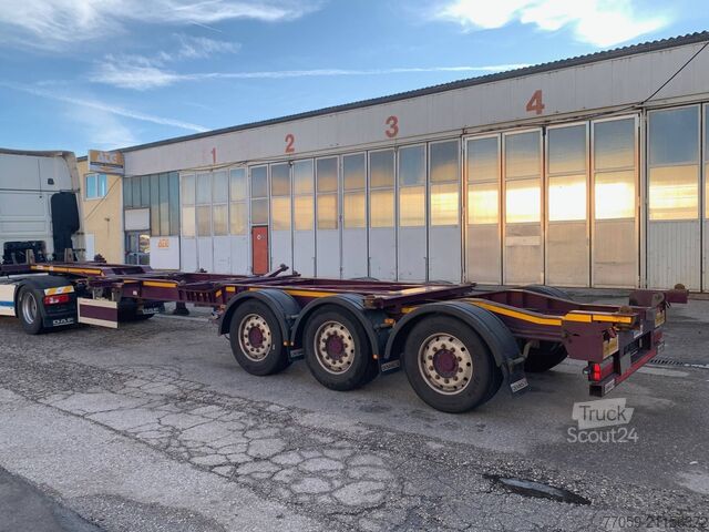 Vaihtolava-puoliperävaunu DENNISON Extendable 1x20'/2x20' /1x40' (6.X)