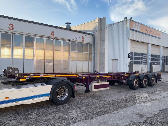 Semirimorchio a cassa mobile DENNISON Extendable 1x20'/2x20' /1x40'  (6.X)