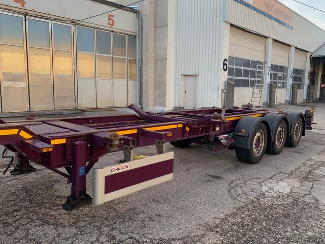 Semirimorchio a cassa mobile DENNISON Extendable 1x20'/2x20' /1x40'  (6.X)