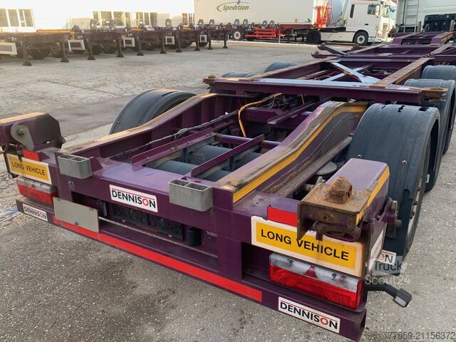 Semirimorchio a cassa mobile DENNISON Extendable 1x20'/2x20' /1x40'  (6.X)