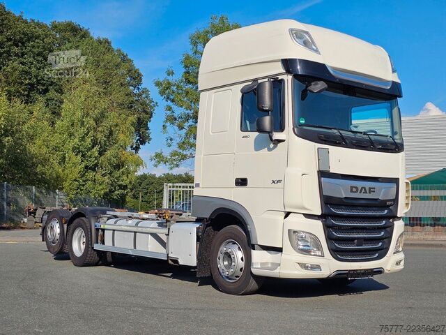 Kamion z zamenljivo nadgradnjo DAF XF 480 SSC-Multiwechsler BDF-INTARDER-Lenk +Lift